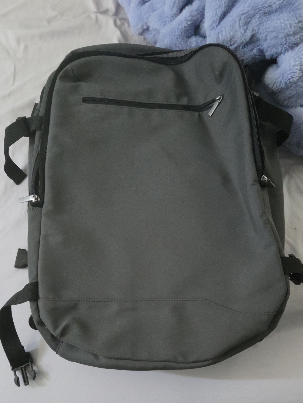 One Story Classic Gray sBackpack - Minimal Travel Daypack